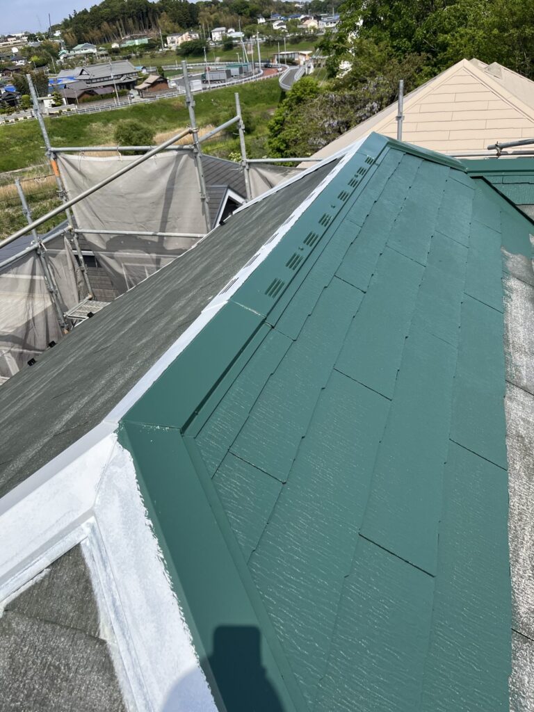 藤沢市今田にて屋根と外壁の塗装工事